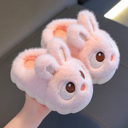 Fluffy Slippers For Girls Boys Kids