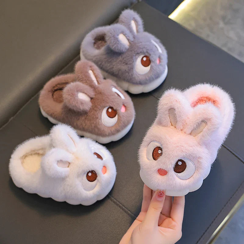 Fluffy Slippers For Girls Boys Kids